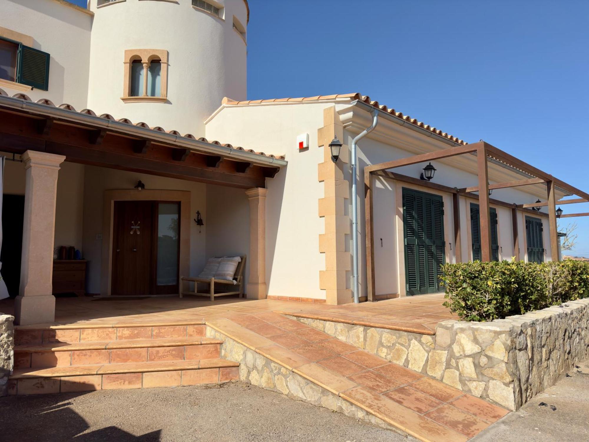 Traumhafte Finca Am Es Trenc Ses Covetes Exterior foto